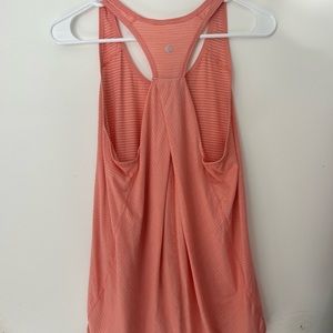 flowy coral lululemon tank
